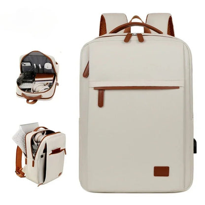 PACKLITE – Multifunctionele Reistas met Laptopvak en USB-poort