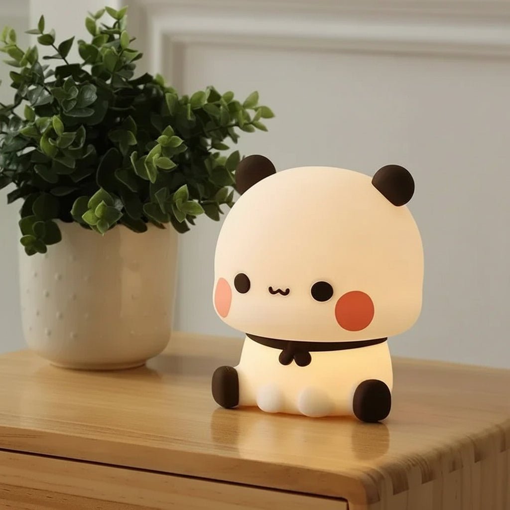 PANDAGLOW – LED Panda Night Light for Kids with Soft Calming Glow 0