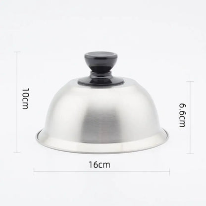 PanShield – hotte en acier inoxydable pour une cuisson et une fonte uniformes