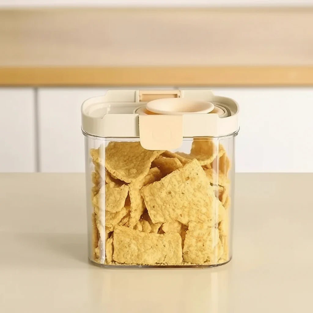 PANTRYLOCK – Airtight Storage Jars Set for Fresh Pantry Organization