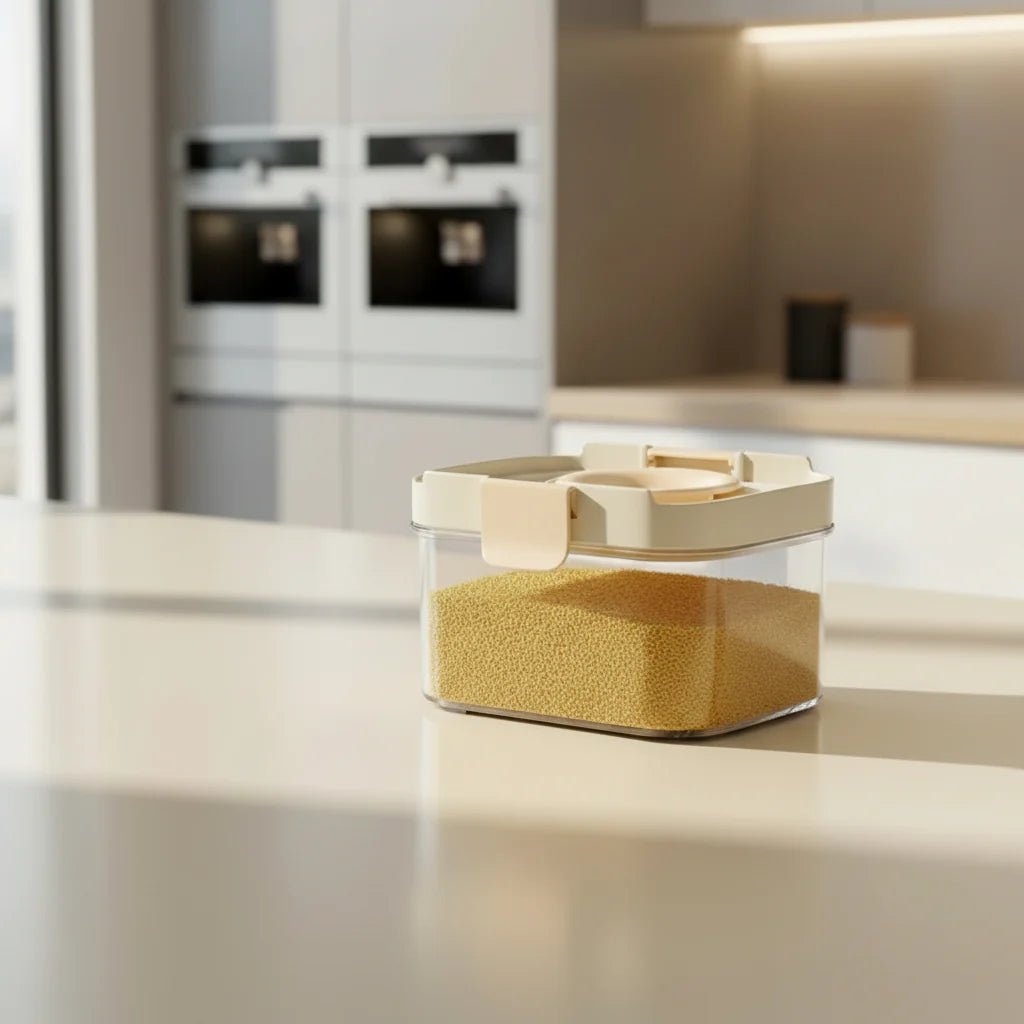 PANTRYLOCK – Airtight Storage Jars Set for Fresh Pantry Organization