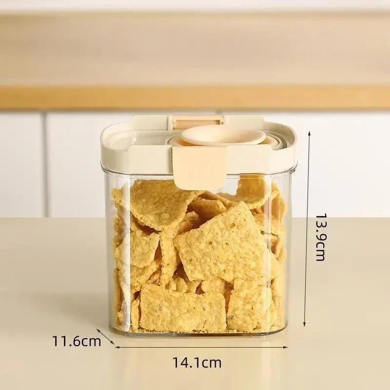 PANTRYLOCK – Airtight Storage Jars Set for Fresh Pantry Organization