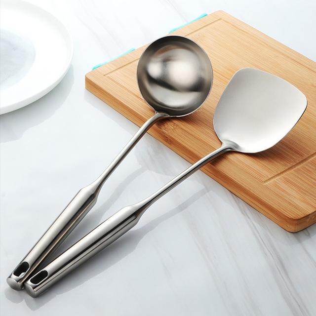 STIRWISE – Stainless Steel Turner & Ladle Tools for Smooth Cooking Flow 6