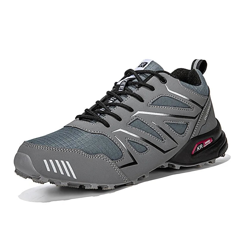 Men's Waterproof Hiking Shoes - Durable Trekking Sneakers for Outdoor Adventures 12