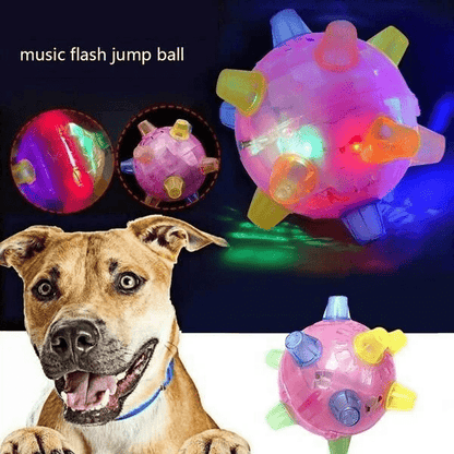 PAWBOUNCE – Bola de Salto LED Interativa para Cães