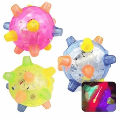 PAWBOUNCE – Bola de Salto LED Interativa para Cães