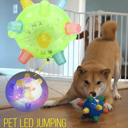 PAWBOUNCE – Bola de Salto LED Interativa para Cães