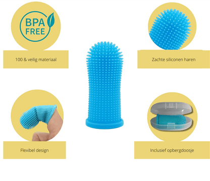  PawClean Pro-360 ° silicone finger toothbrush for safe dental care in dogs-4