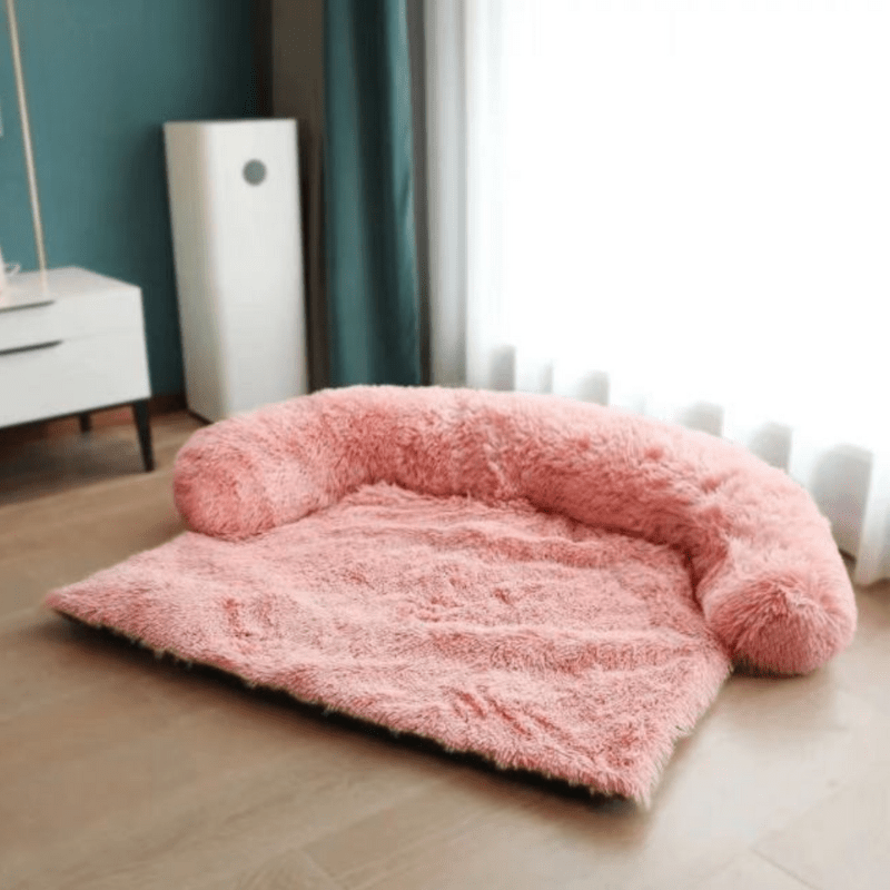 PAWCLOUD SOFA – Gemütliches Haustiersofa mit erhöhtem Rand & Möbelschutz