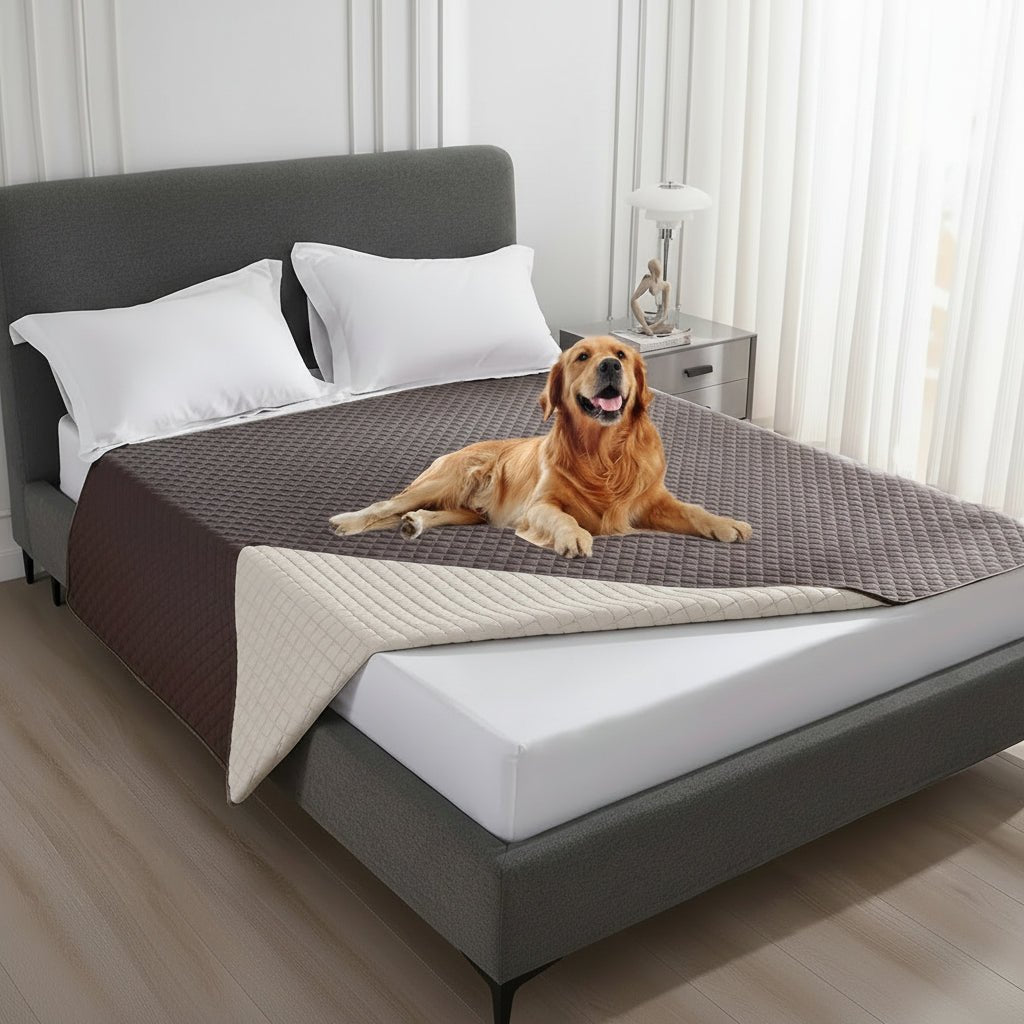 PAWDRY – Water-Resistant Anti-Leak Pet Blanket for Dog Beds and Furniture