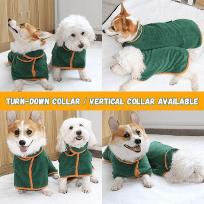 PAWFLECT – Cappotto per Cani Super Assorbente per Asciugatura Rapida e Comfort