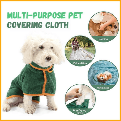 PAWFLECT – Cappotto per Cani Super Assorbente per Asciugatura Rapida e Comfort