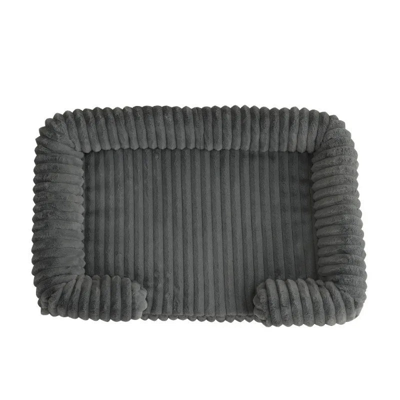 DREAMPAWS MEMORY – calming orthopedic dog bed with bolster support 12