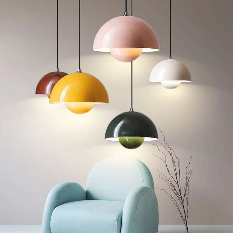 Pendant Light - Elegant hanging lamp with soft, diffuse light for relaxed living rooms 2