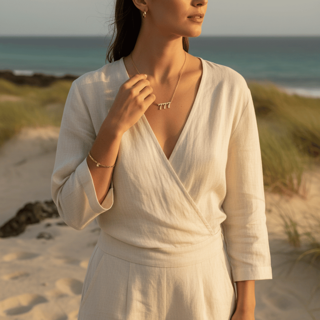 Gepersonaliseerde Engelengetal Ketting - Aanpasbare Metaalopties