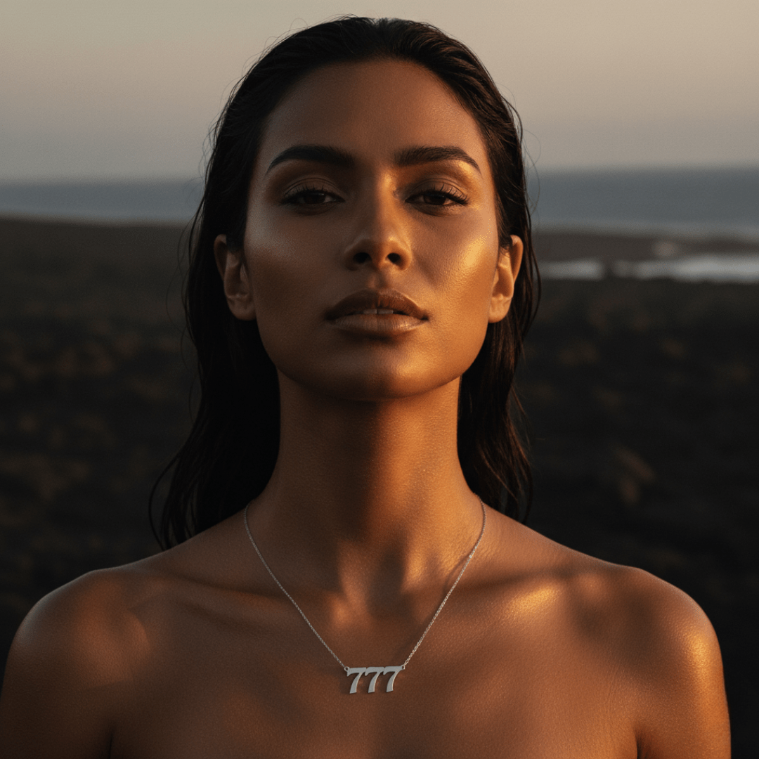 Gepersonaliseerde Engelengetal Ketting - Aanpasbare Metaalopties