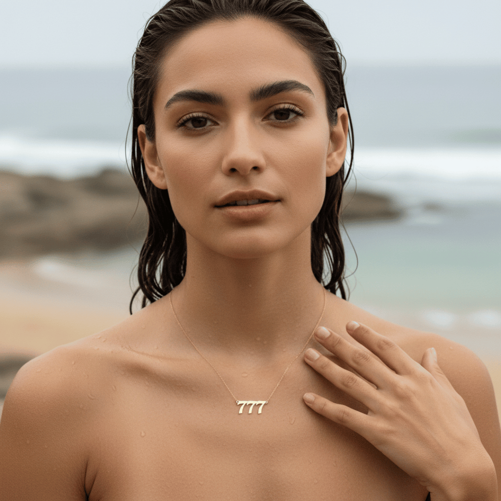 Gepersonaliseerde Engelengetal Ketting - Aanpasbare Metaalopties