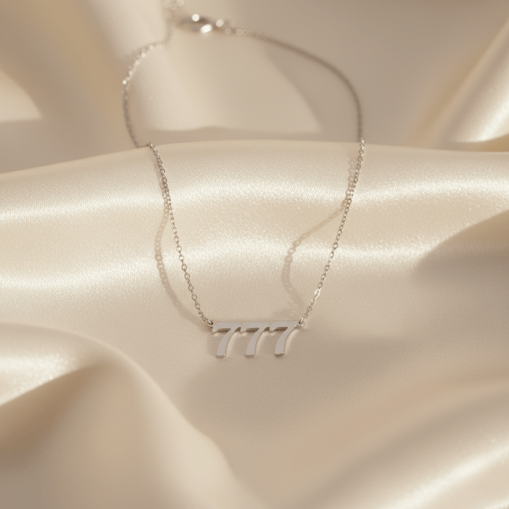 Gepersonaliseerde Engelengetal Ketting - Aanpasbare Metaalopties