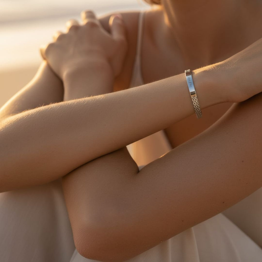 Seaside Marker Engraveable ID Bracelet