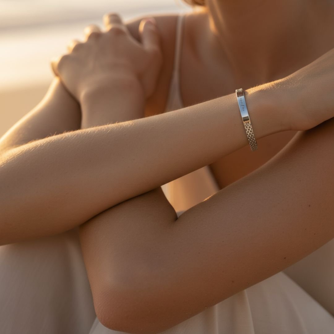 Seaside Marker Engraveable ID Bracelet