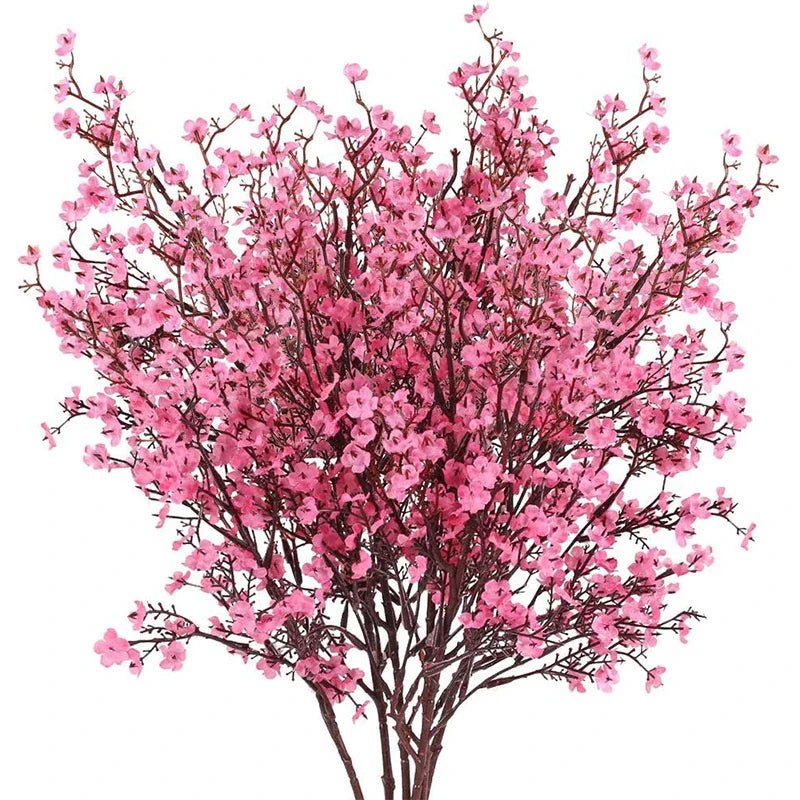 PETALISSE – Elegant Pink Cherry Blossom Artificial Flowers for Soft Decor
