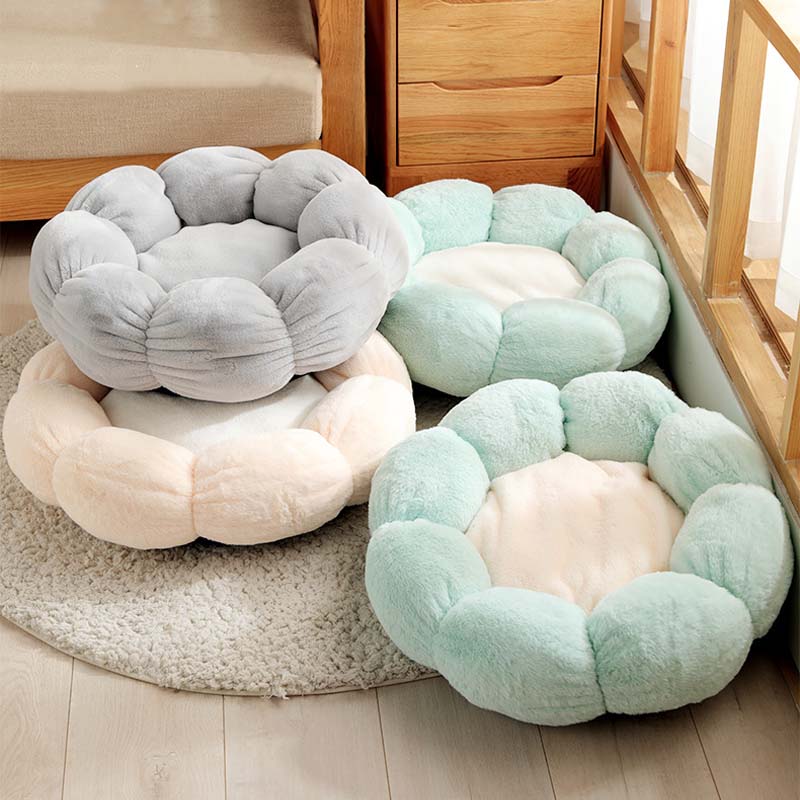 PETALREST – Flower Shape Cat Bed Designed for Deep Sleep and Cozy Comfort 3