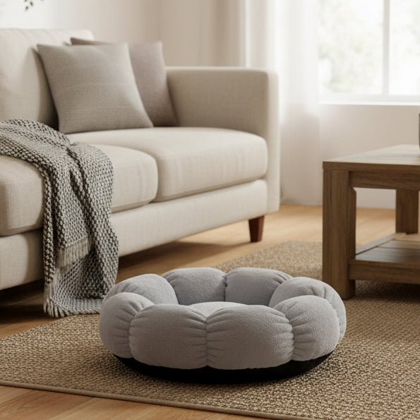 PETALREST – Flower Shape Cat Bed Designed for Deep Sleep and Cozy Comfort 0