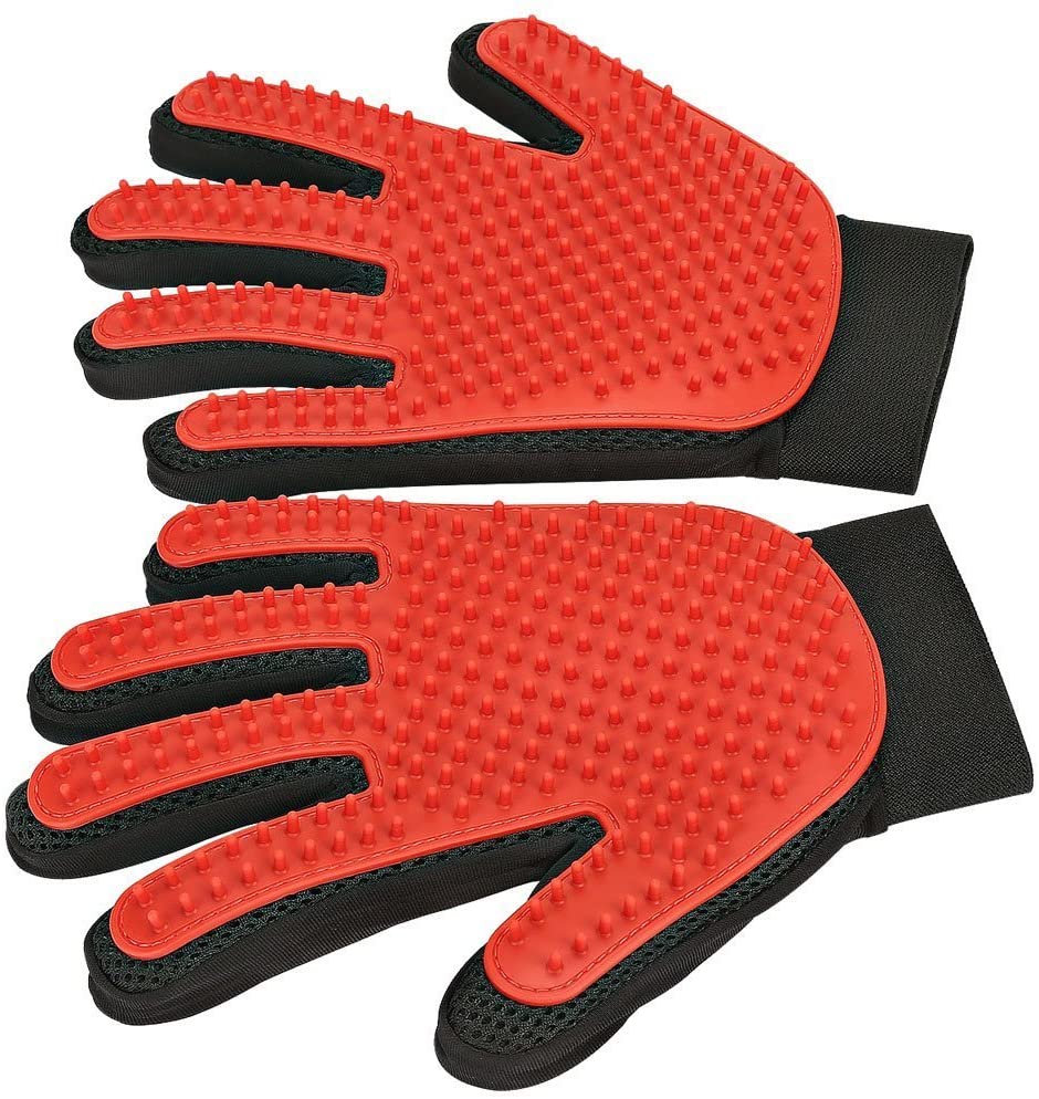  Petcareglove-care glove for gentle fur removal in cats & dogs-4