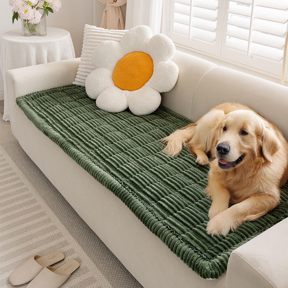 HOMEPET COZY – Lazy Soft Flannel Pet Mat for Sofa and Bed Protection 0