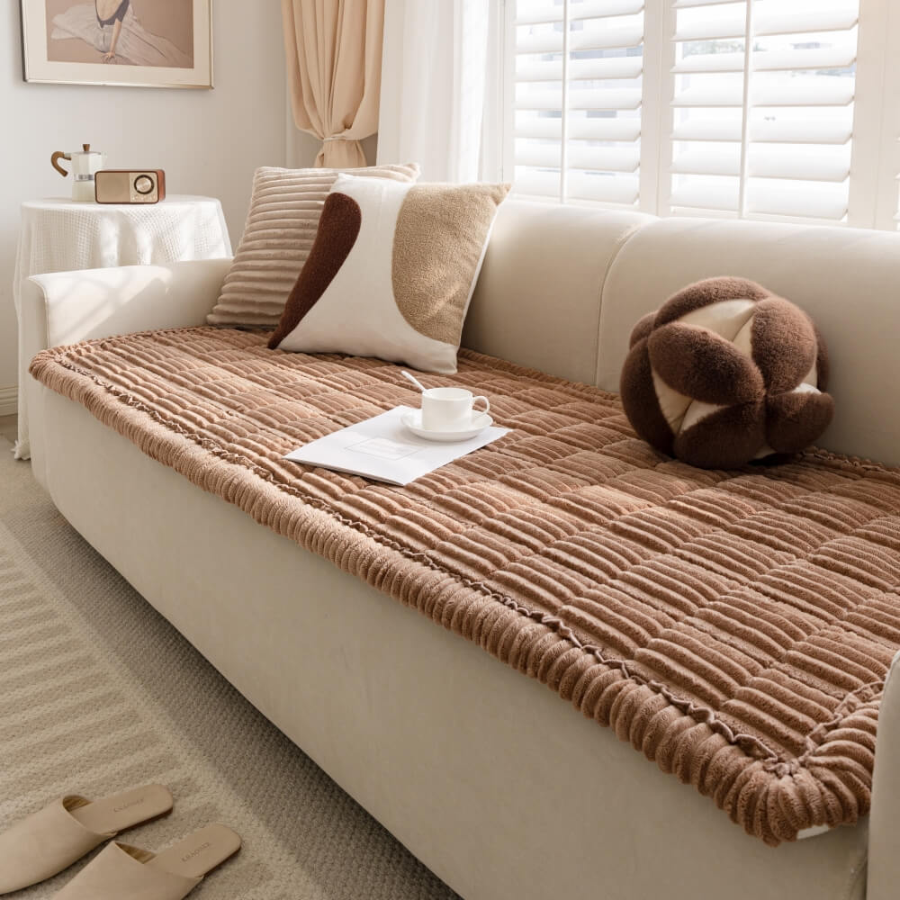 HOMEPET COZY – Lazy Soft Flannel Pet Mat for Sofa and Bed Protection 9