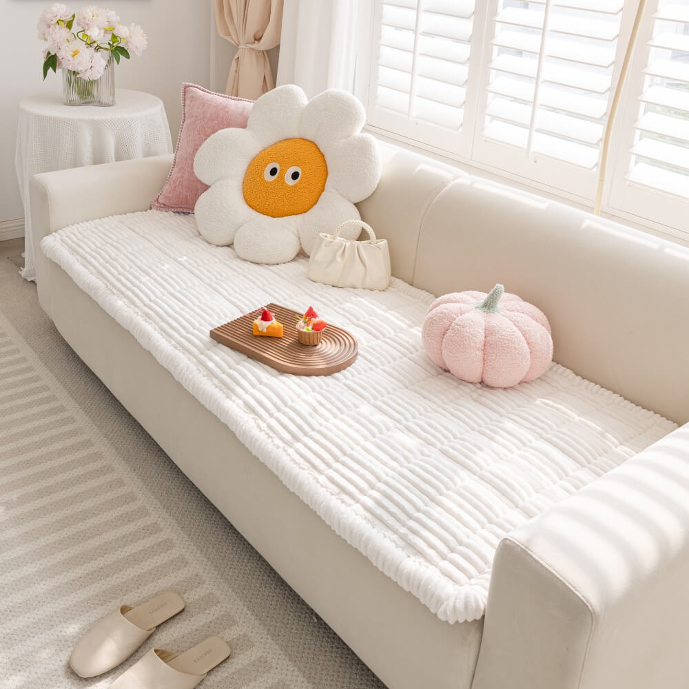 HOMEPET COZY – Lazy Soft Flannel Pet Mat for Sofa and Bed Protection 6