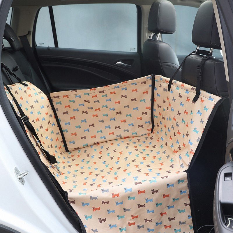 Petsafeat-waterproof dog seat for car back seat-5