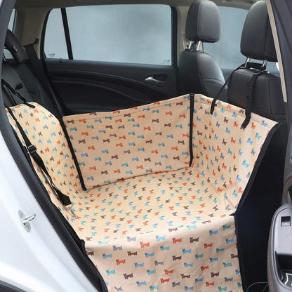  Petsafeat-waterproof dog seat for car back seat-5
