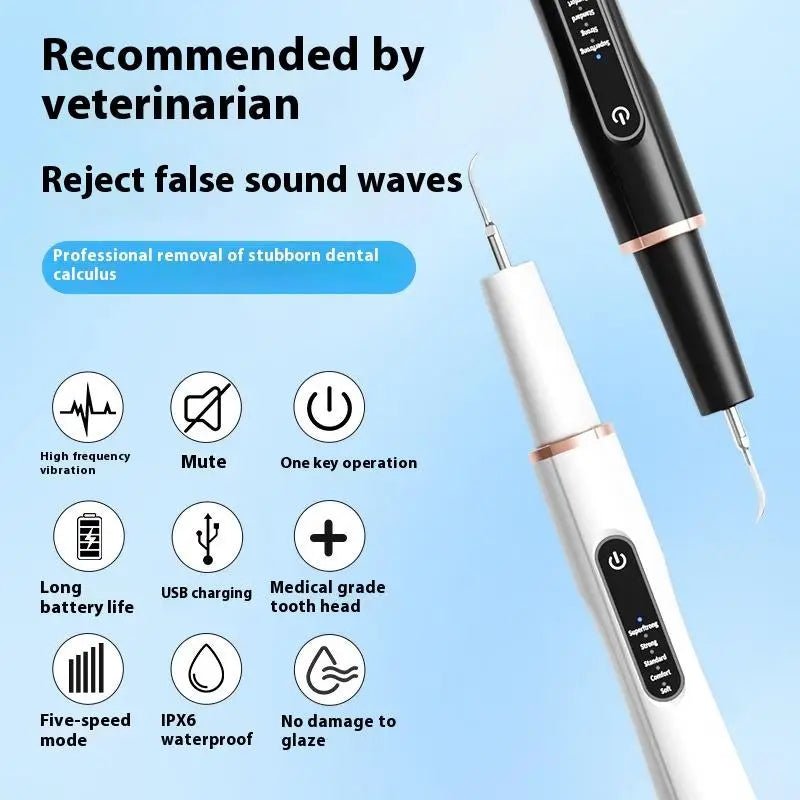 PETSONIC – Ultrasonic Dental Care Device for Dogs & Cats