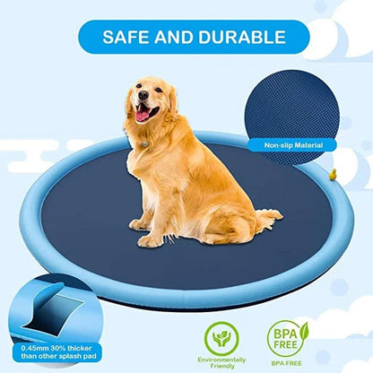  Petsplash Interactive Water Pad - refreshing & fun for hot summer days with your pet-4