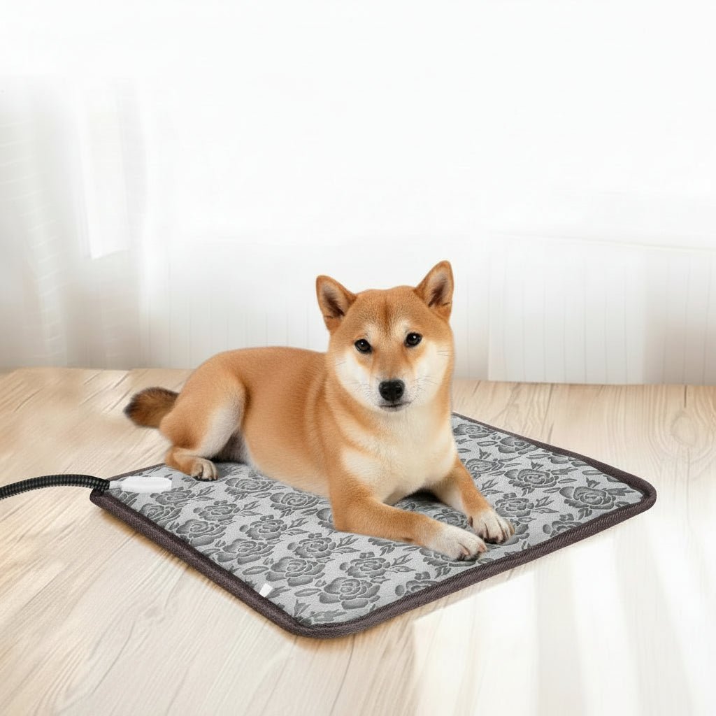 PawTherm Heated Pet Mat - Waterproof Design with Temperature Control & Safety Features 1