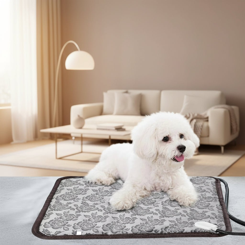 PawTherm Heated Pet Mat - Waterproof Design with Temperature Control & Safety Features 2