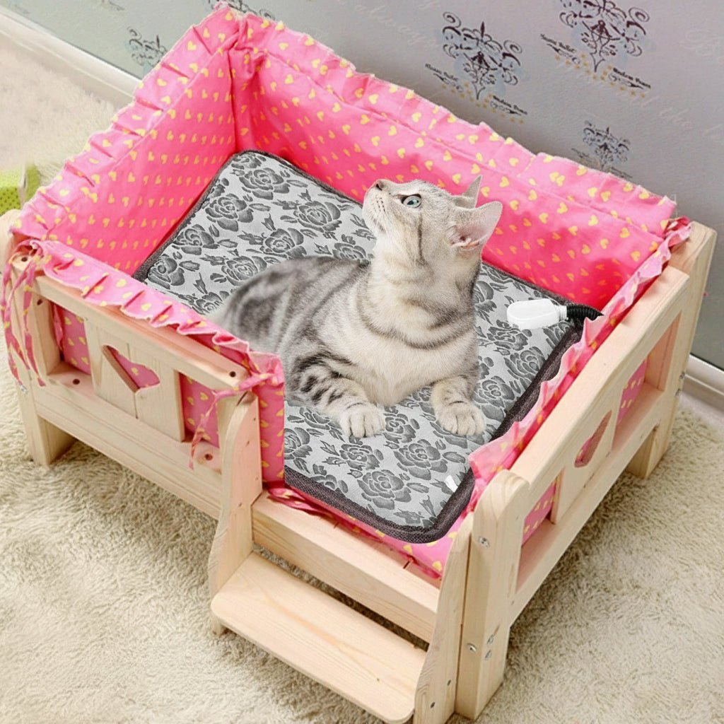 PawTherm Heated Pet Mat - Waterproof Design with Temperature Control & Safety Features 6