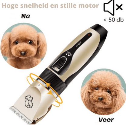  Petts Groomer-professional dog trimmer with brush for all fur types-4