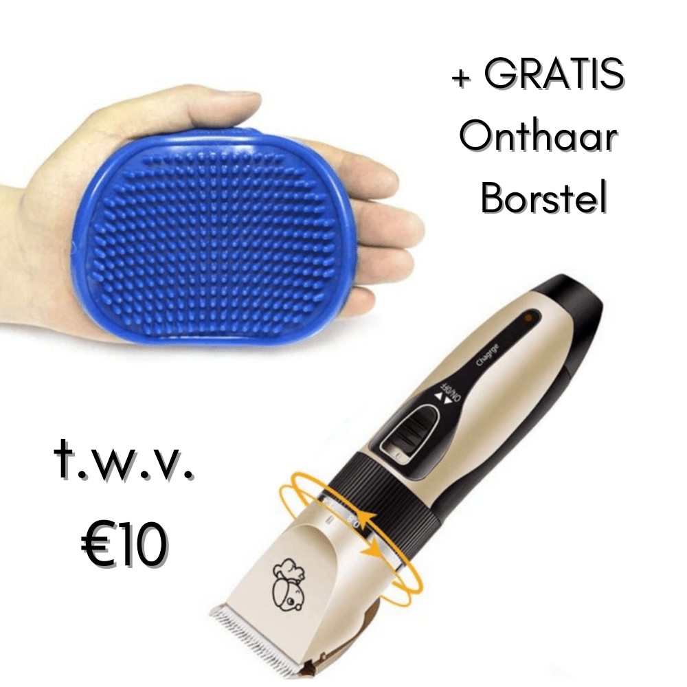  Petts Groomer-professional dog trimmer with brush for all fur types-5