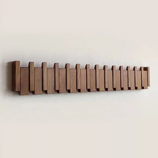 Pianowood - handmade wall wardrobe in the piano style made of walnut & beech 0