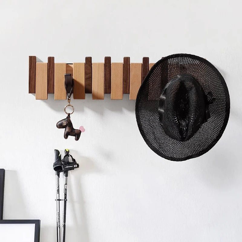Pianowood - handmade wall wardrobe in the piano style made of walnut & beech 3