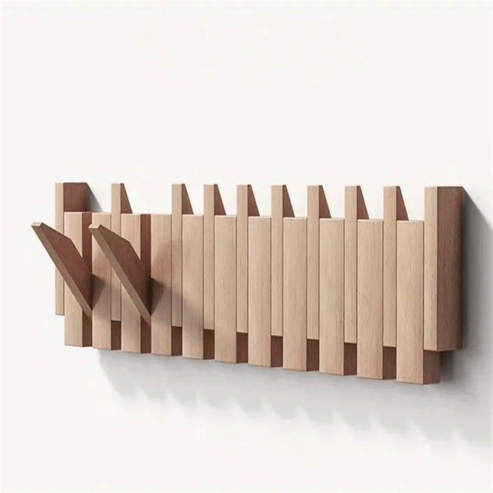 Pianowood - handmade wall wardrobe in the piano style made of walnut & beech 7
