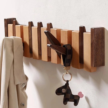 Pianowood - handmade wall wardrobe in the piano style made of walnut & beech 2