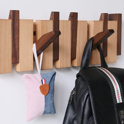 PianoLux Coat Stand – Handmade Storage Elegance for Stylish, Organized Living Spaces