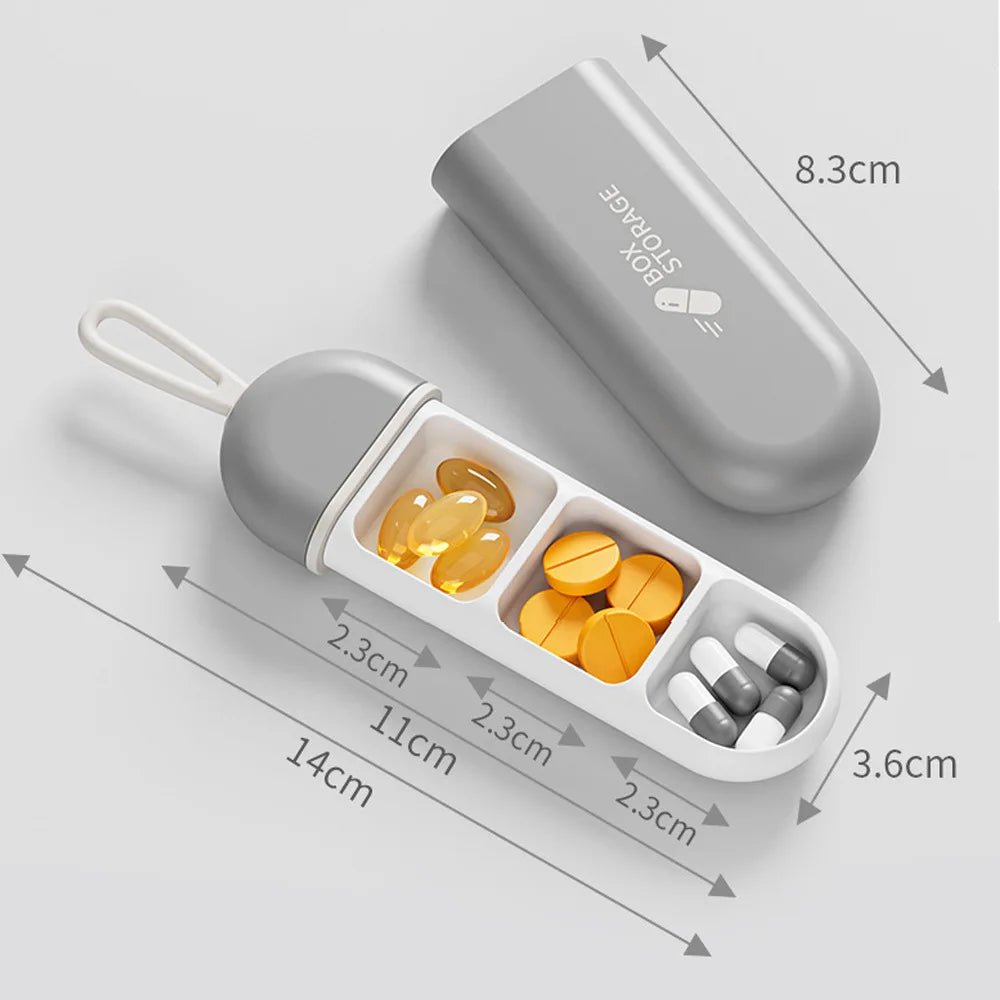 PILLTRIP – Matkakotelo Pillerirasia Kompaktilla Koolla