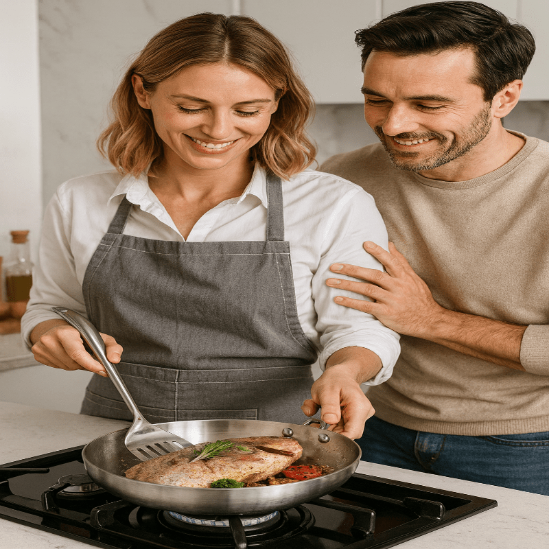 PinnaclePan – Uncoated Surface for Preserving Natural Flavors