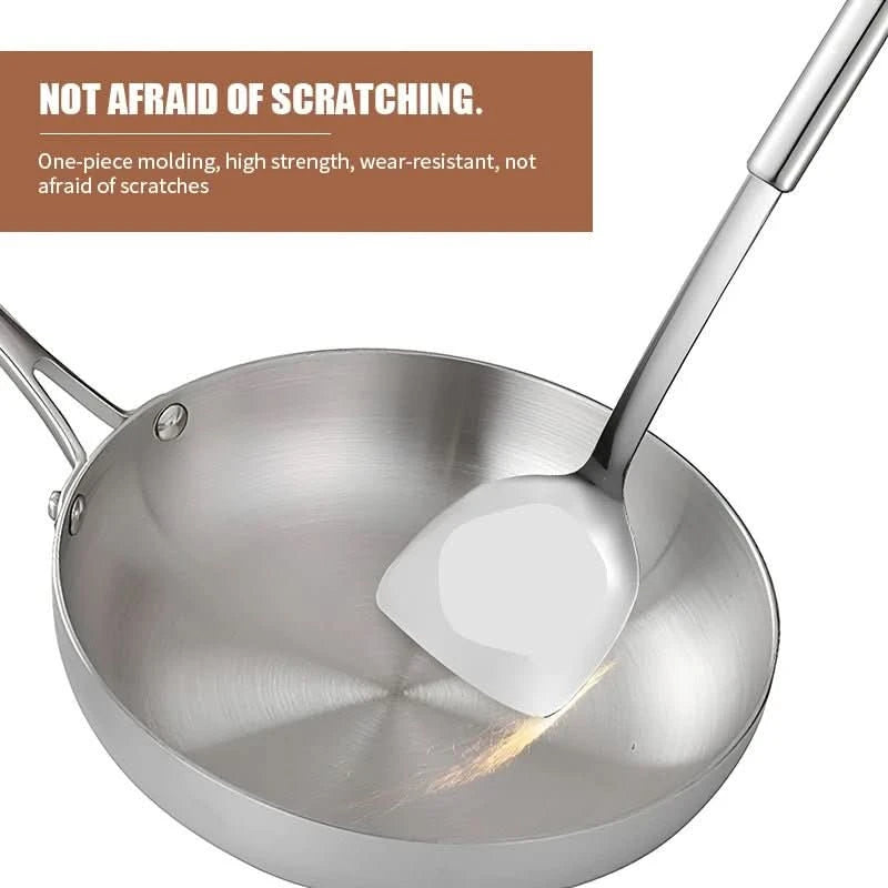 Premium Kitchenware - 304 Stainless Steel Frying Pan for Induction & Gas Stoves 1