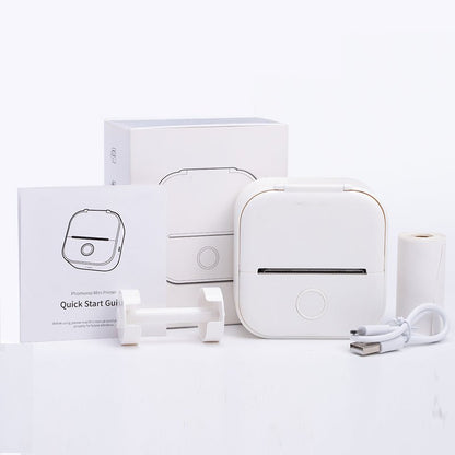 PrintAura Mini Zakformaat Printer | Draagbare inktloze thermische printer voor foto's, notities en documenten