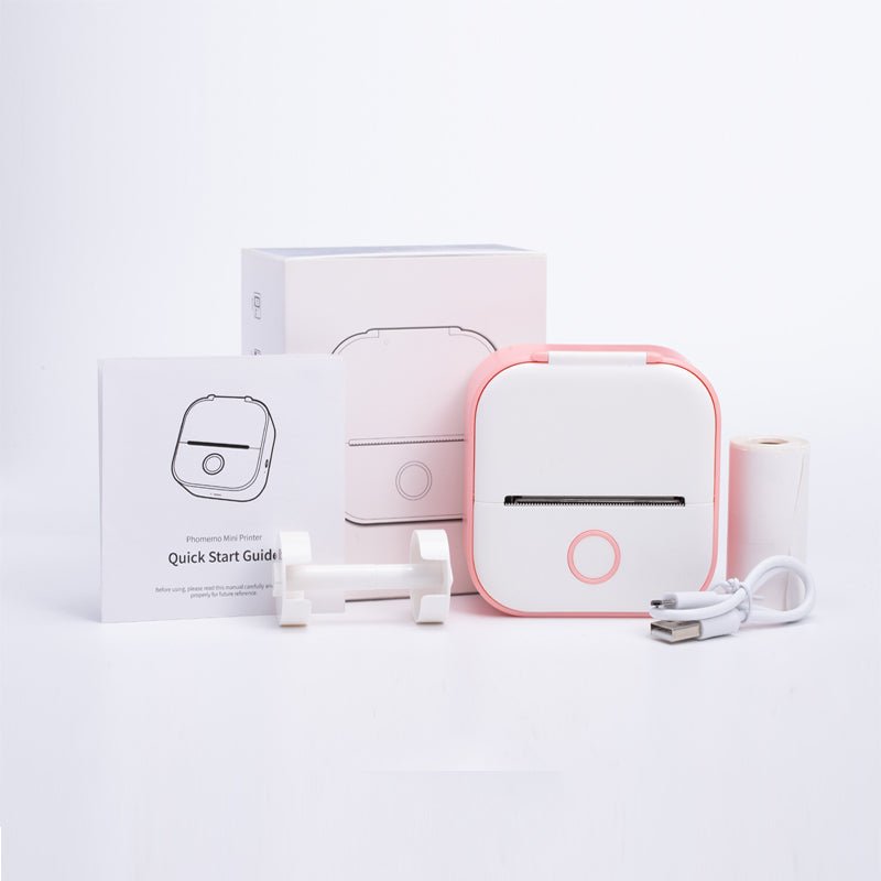 PrintAura Mini Zakformaat Printer | Draagbare inktloze thermische printer voor foto's, notities en documenten